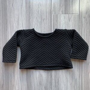 Duchess + Lion Quilted Crop Top